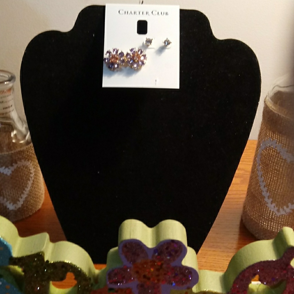 Charter club earring set - Picture 2 of 4